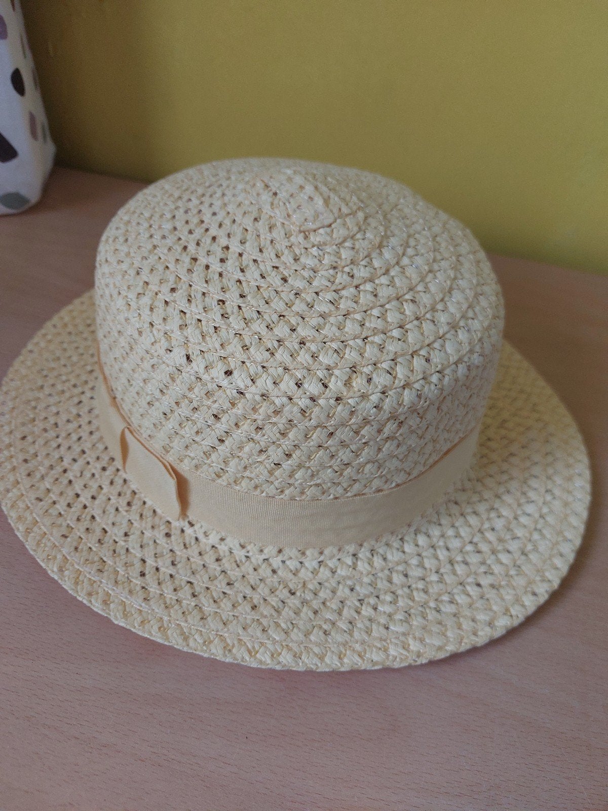 Strohoed met lint - Zomerse dameshoed, Kleding | Dames, Hoeden en Petten, Hoed, Nieuw, Onbekend, One size fits all