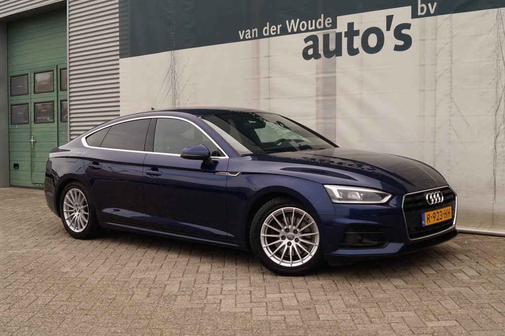Audi A5 Sportback 35 TDI 150pk S-tronic Pro Line -LEER-XENON, 1490 kg, Gebruikt, Euro 6, 4 cilinders