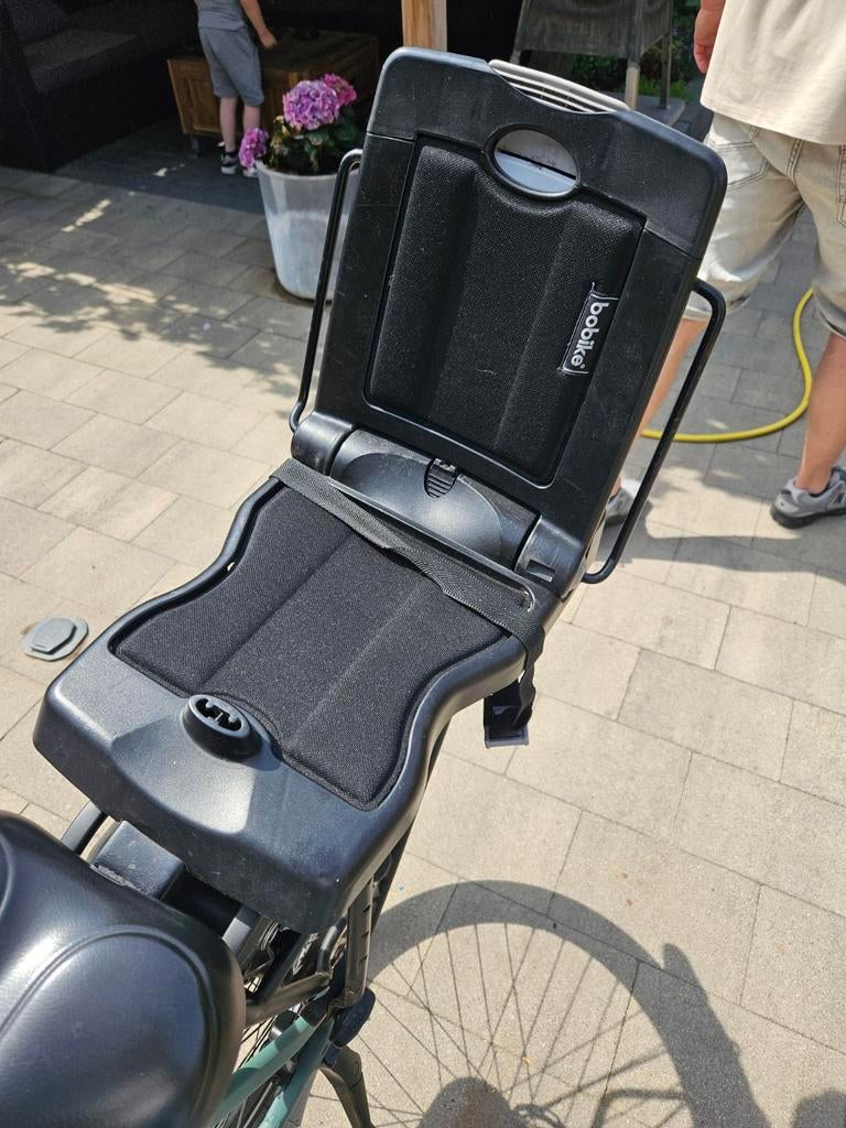 Bobike Junior Classic kinderzitje - Achterzitje, Fietsen en Brommers, Fietsaccessoires | Fietsstoeltjes, Gebruikt, Achterzitje