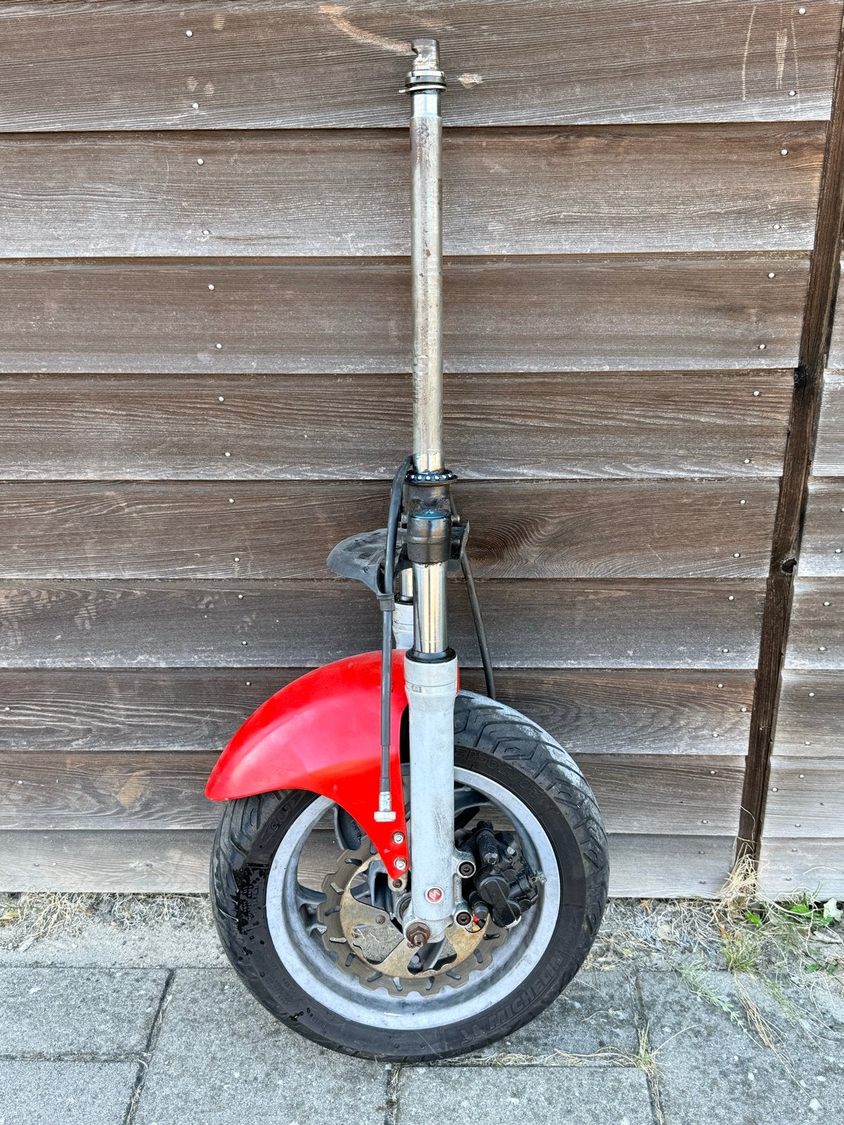 Gilera Runner 180cc voorvork met wiel, Ophalen of Verzenden, Gebruikt, Overige typen, Overige merken