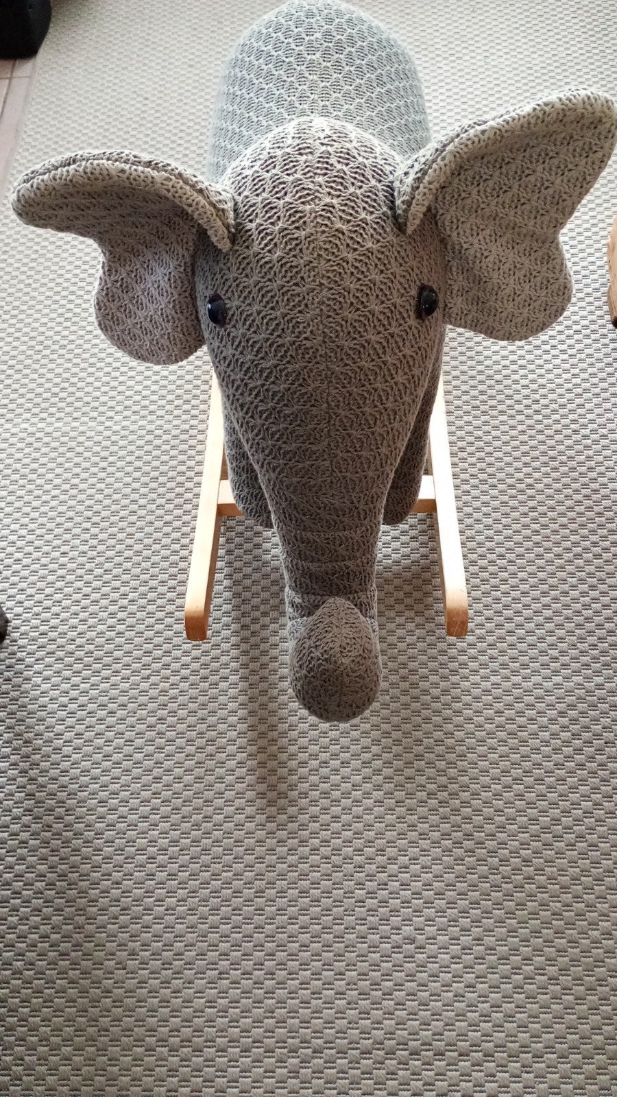 Z.g.a.n stevige schommel olifant, Ophalen, Zo goed als nieuw