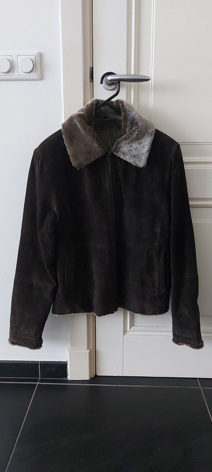 Nieuwe! Suède damesjas Maat: M, Ophalen of Verzenden, Nieuw, Maat 38/40 (M), Zwart