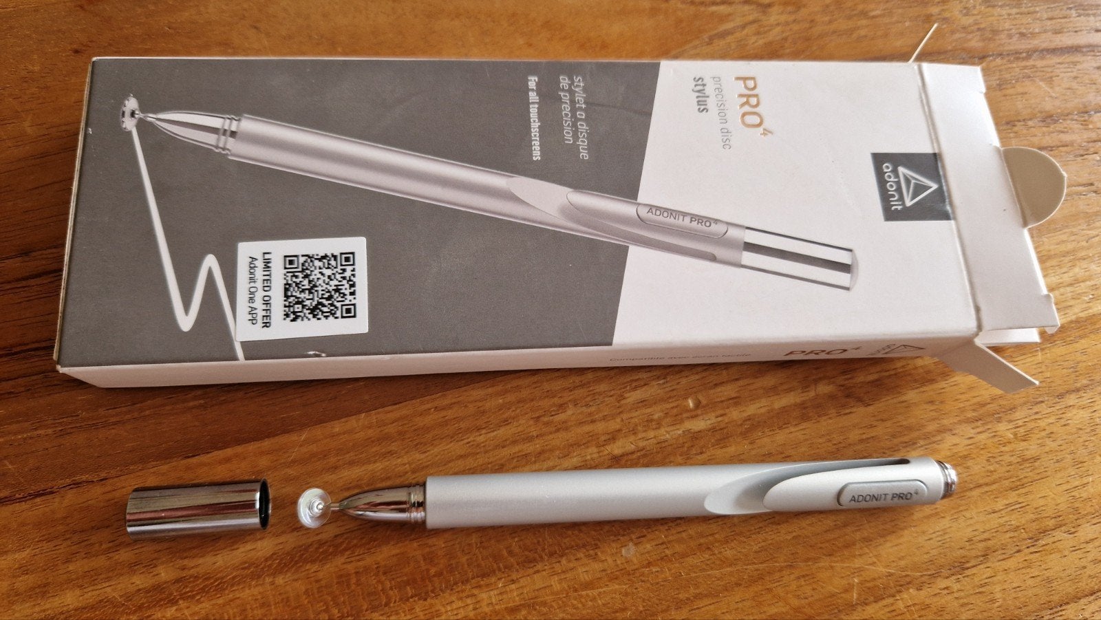 Adonit Pro 4 Stylus - Precision Disc Stylus voor Touchscreen, Nieuw, Ophalen of Verzenden, Pro 4, 64 GB
