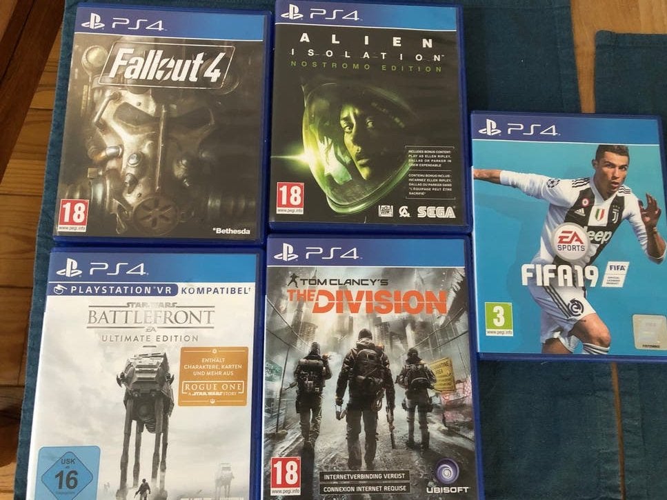 PS4 Games Bundel: Star Wars, Fallout, The Division, Alien, F, Online, Gebruikt, Vanaf 18 jaar, Overige genres