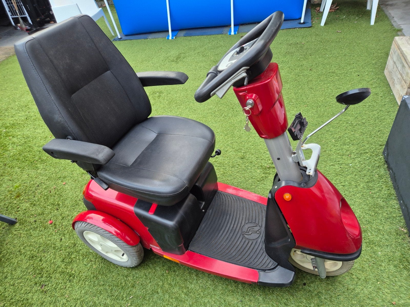 2x Scootmobiel trophy 6 voor onderdelen, Ophalen, Gebruikt, Sterling