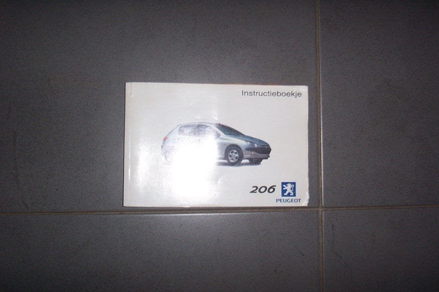Gebruikershandleiding voor PEUGEOT 206   1998/2006, Ophalen of Verzenden