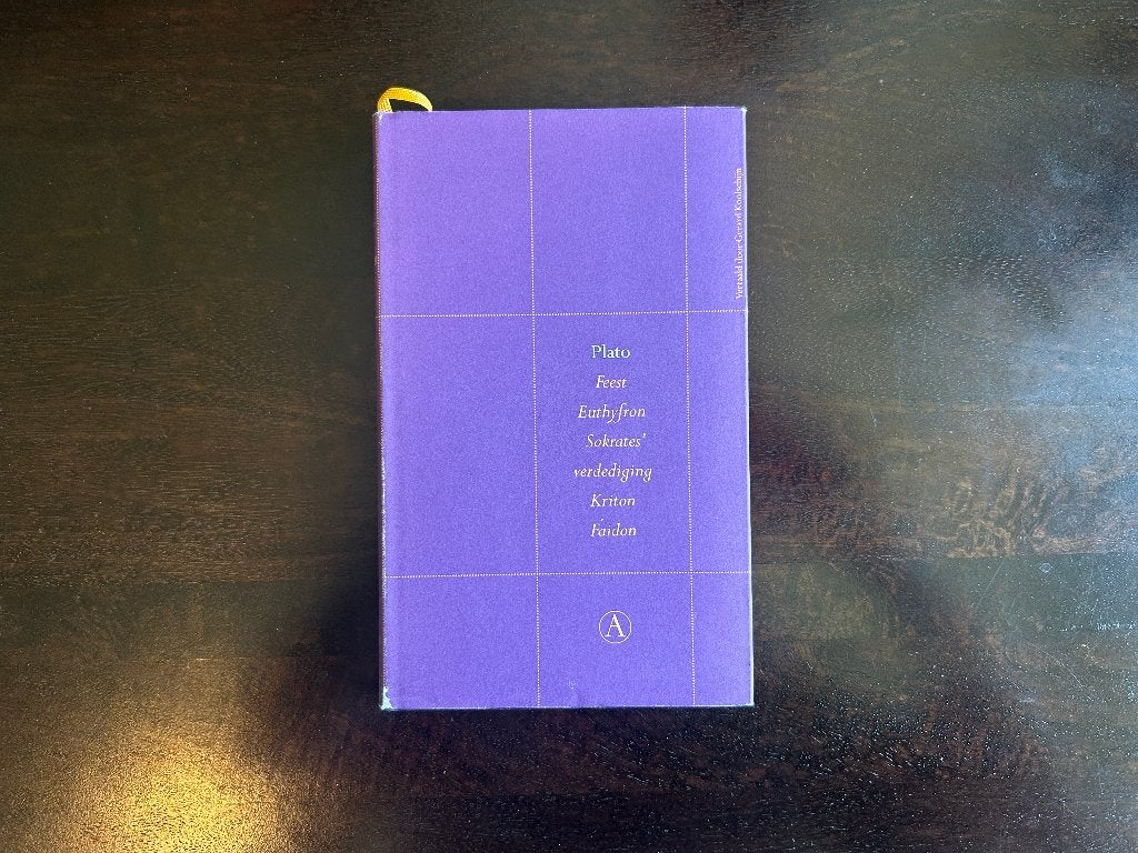Plato - Feest, Euthyfron, Sokrates' verdediging, Kriton, ..., Ophalen of Verzenden, Nederland, Plato, Zo goed als nieuw
