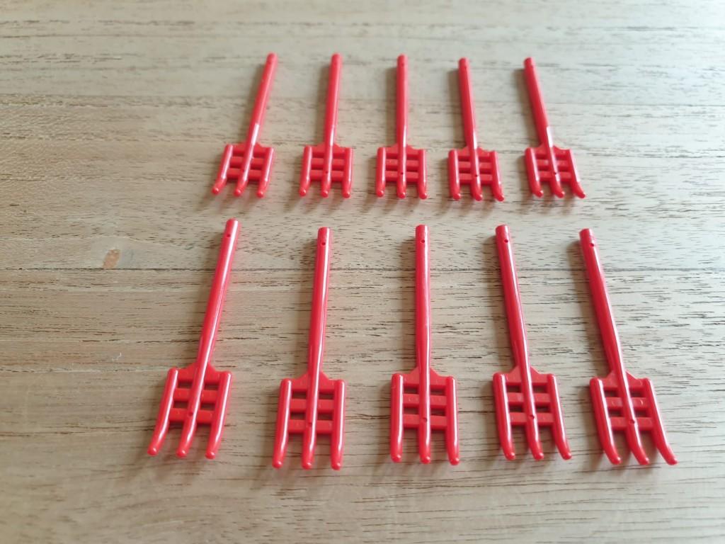 Partij N25=10x Nieuwe Lego ridder wapens (Meerdere setjes)