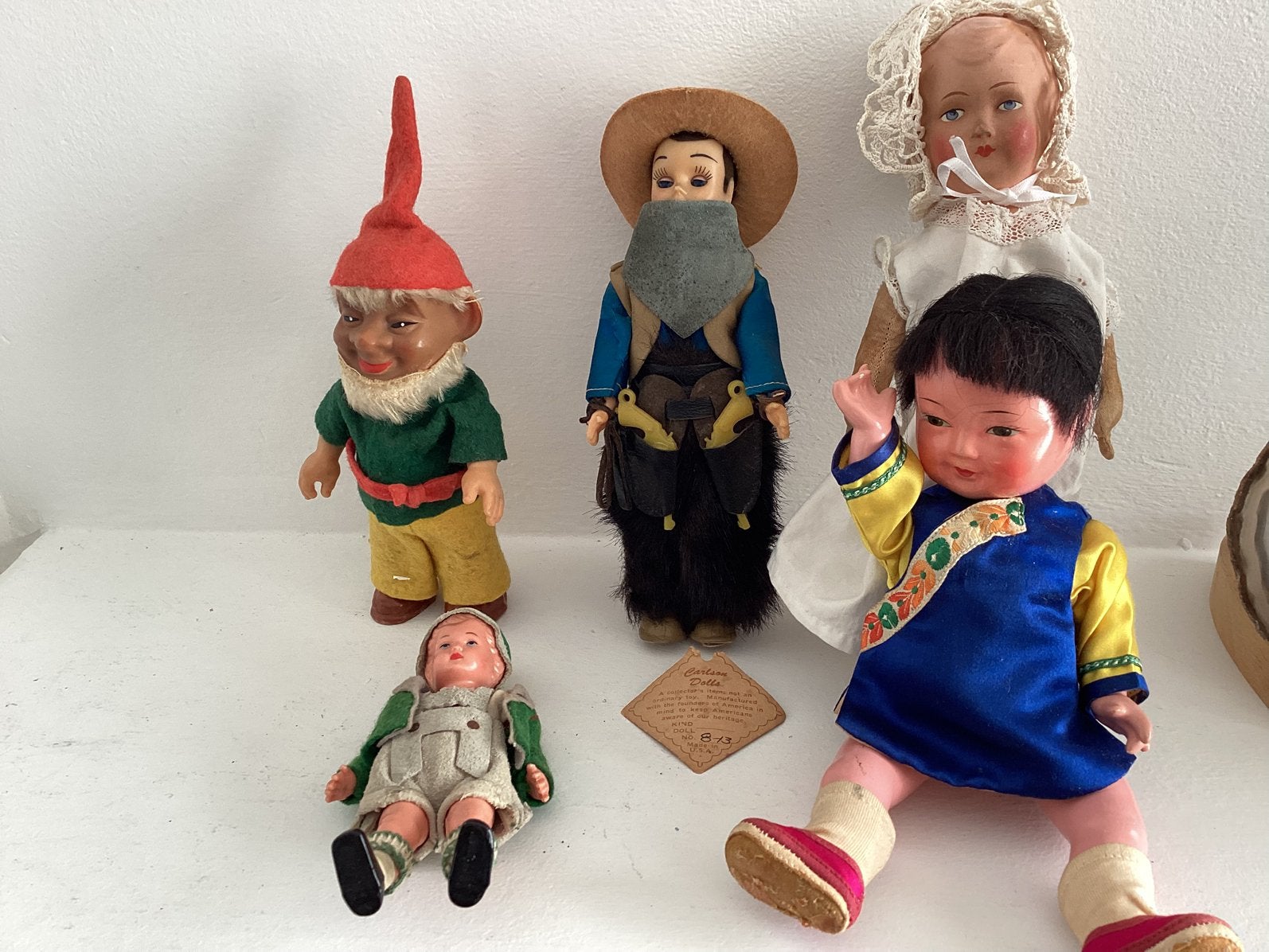 Verschillende popjes vintage., Ophalen of Verzenden, Zo goed als nieuw, Poppenhuis