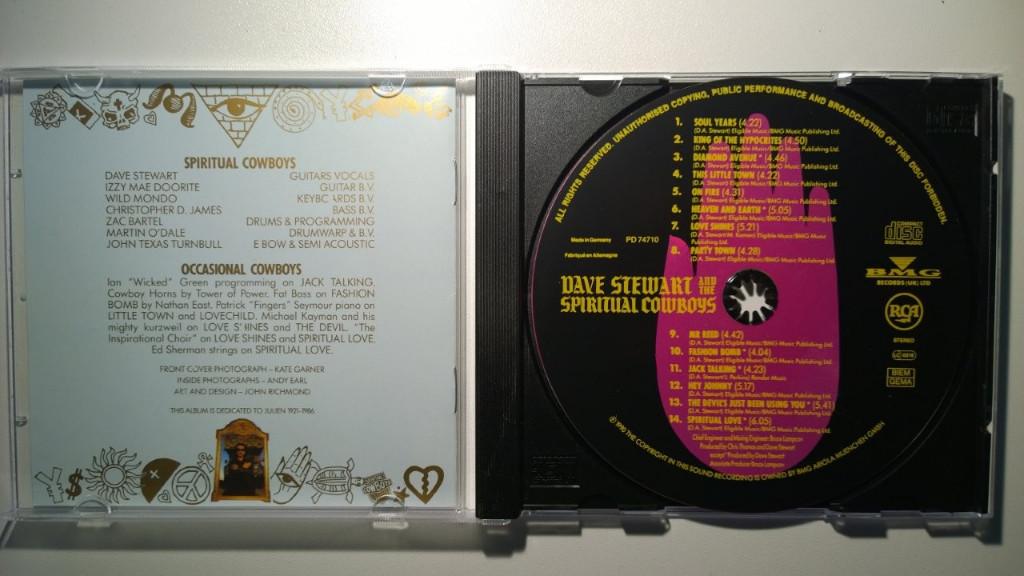 Dave Stewart And The Spiritual Cowboys - The Album, Ophalen of Verzenden, Zo goed als nieuw
