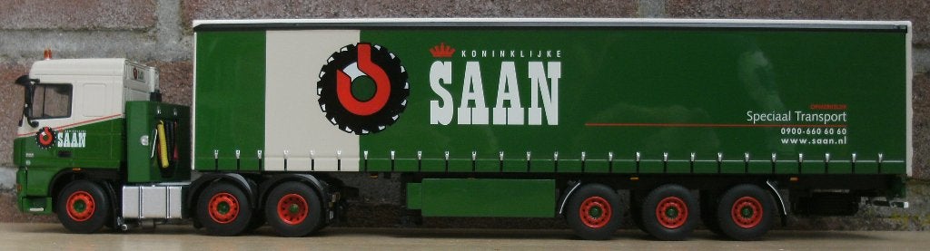 (72) . DAF XF . 105 510 025 . WSI . 1/50 . SAAN . z.g.a.n., Ophalen of Verzenden, Zo goed als nieuw, Bus of Vrachtwagen, Wsi
