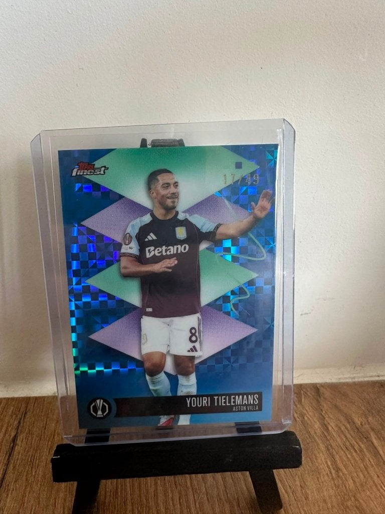 Finest Aston Villa - Tielemans - 17/49, Ophalen of Verzenden, Nieuw, Buitenlandse clubs, Spelerskaart