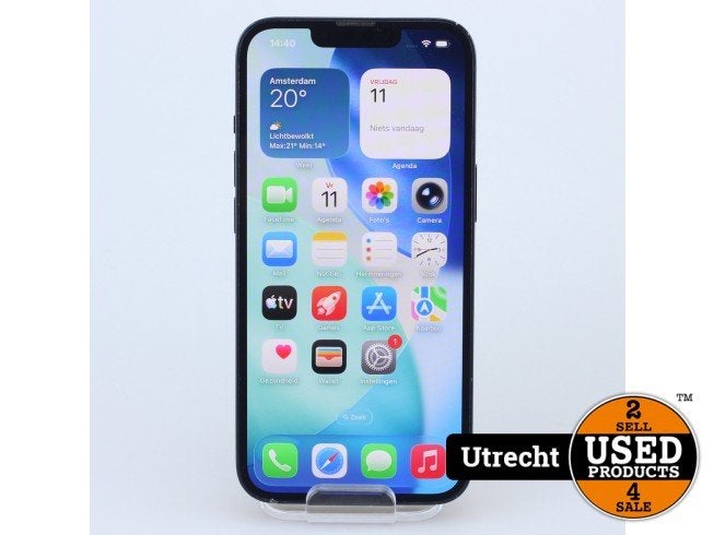 iPhone 13 128GB Midnight, Apple, Zo goed als nieuw, Support@apple.com, One Apple Park Way
Cupertino, CA 95014
United States
