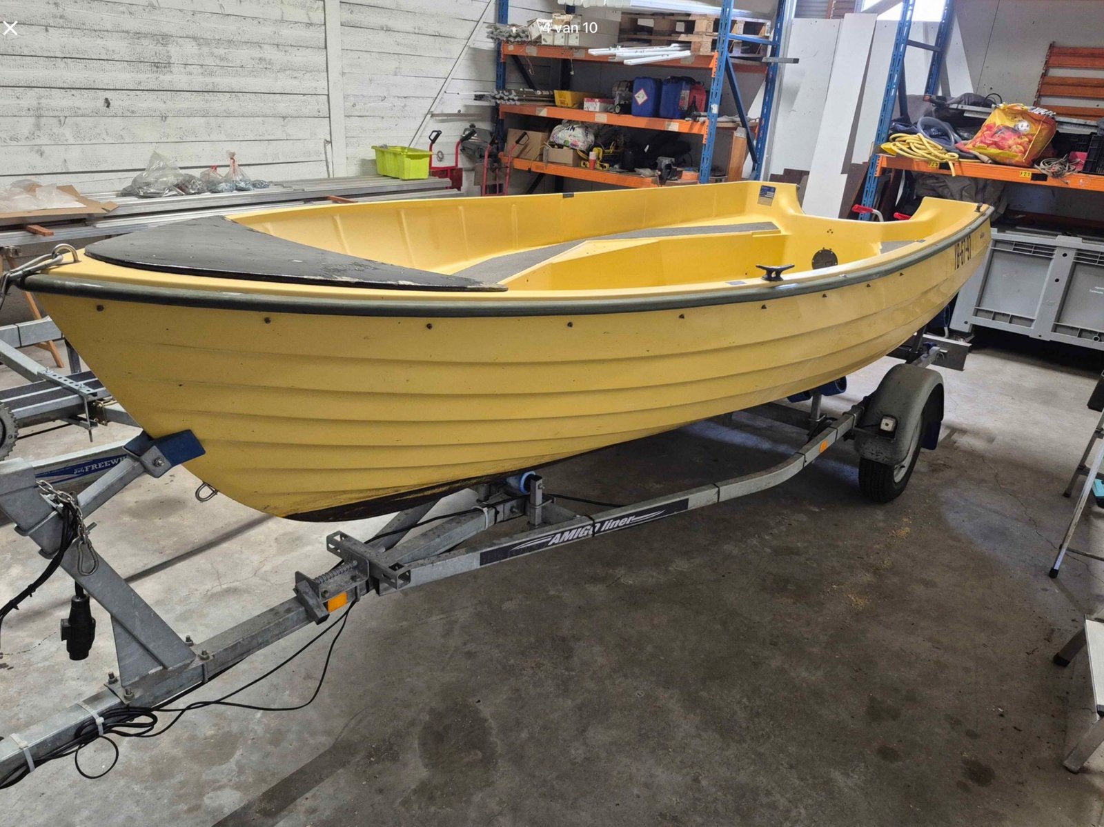 With 400 KMV Noorse kwaliteit boot, Ophalen, Gebruikt, 15 cm, Overige brandstoffen
