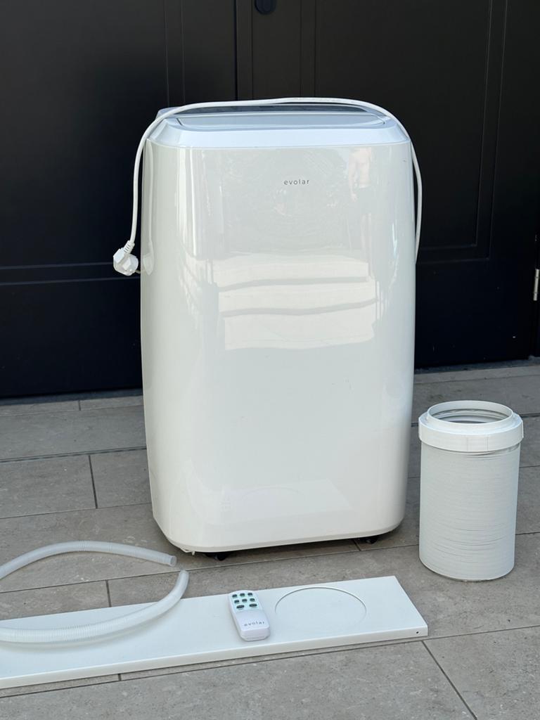 Evolar Mobiele Airco met Afstandsbediening en Toebehoren, Ophalen, Minder dan 60 m³, 3 snelheden of meer, Zo goed als nieuw