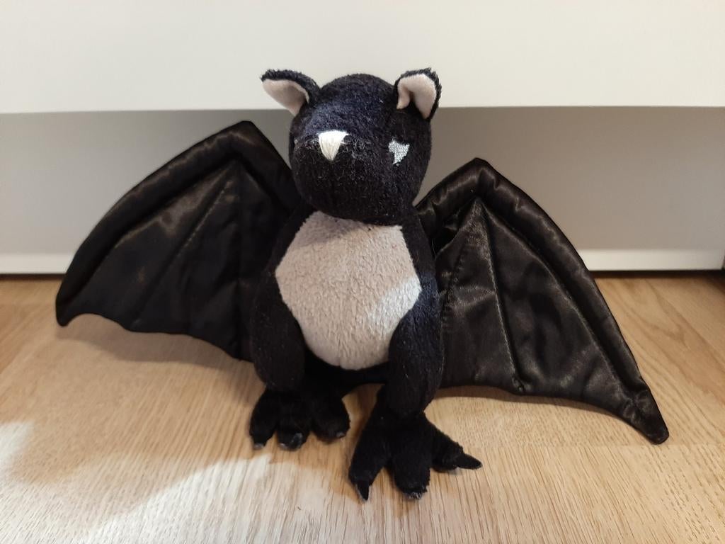 IKEA vleermuis knuffel 31 cm kryp bat, Ophalen of Verzenden