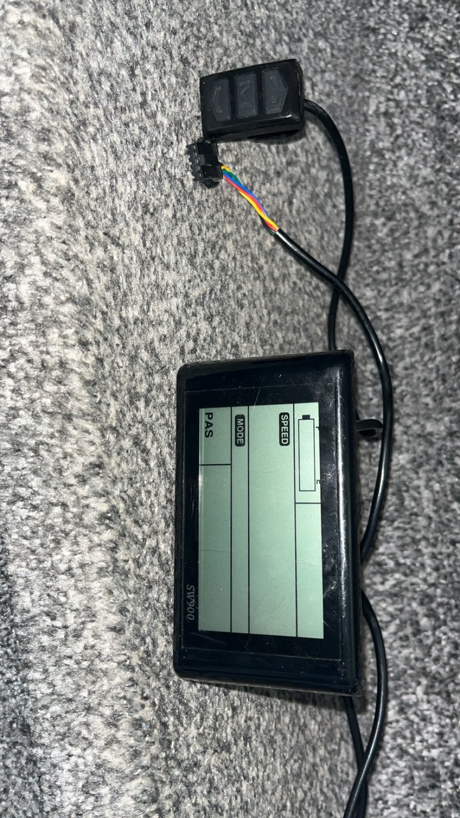 Sw900 schermpje, Ophalen, Gebruikt