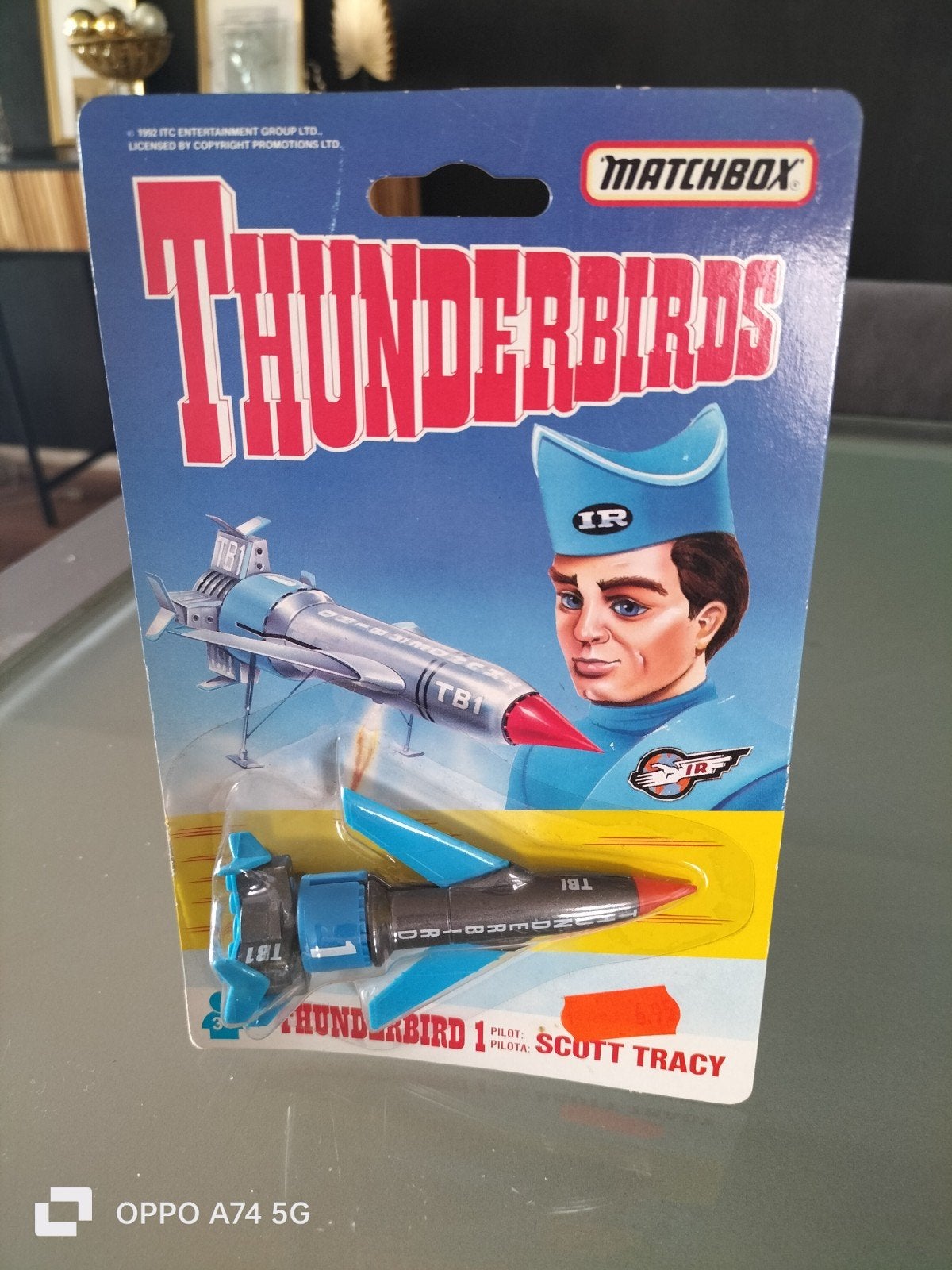 Matchbox Thunderbirds TB1 Scott Tracy Die-cast Model, Ophalen of Verzenden, Nieuw