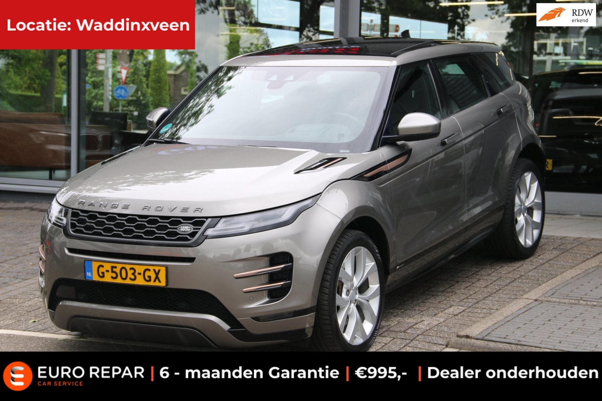Land Rover Range Rover Evoque 2.0 P200 AWD R-Dynamic S, Auto's, 1800 kg, Euro 6, 4 cilinders, Bedrijf