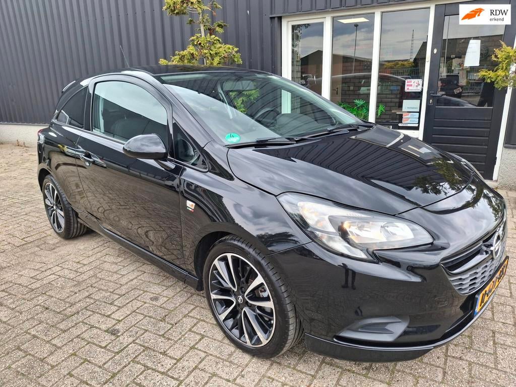 Opel Corsa 1.4 Edition, Voorwielaandrijving, Zwart, Bedrijf, Corsa