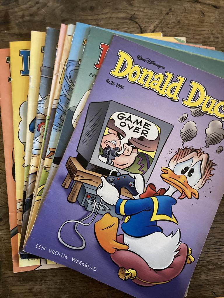 Donald Ducks 2005 t/m 2014 losse nummers, Meerdere stripboeken, Verzenden, Gelezen