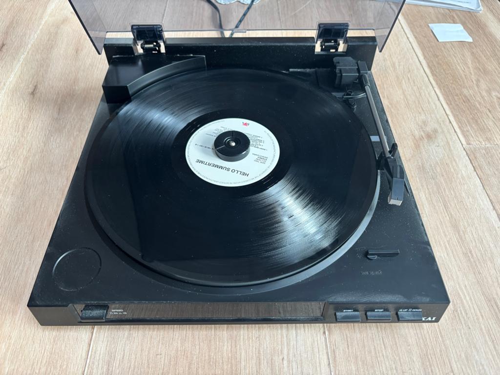 Akai Platenspeler met USB-aansluiting - Zo goed als nieuw, Ophalen, Zo goed als nieuw, USB-aansluiting, Platenspeler