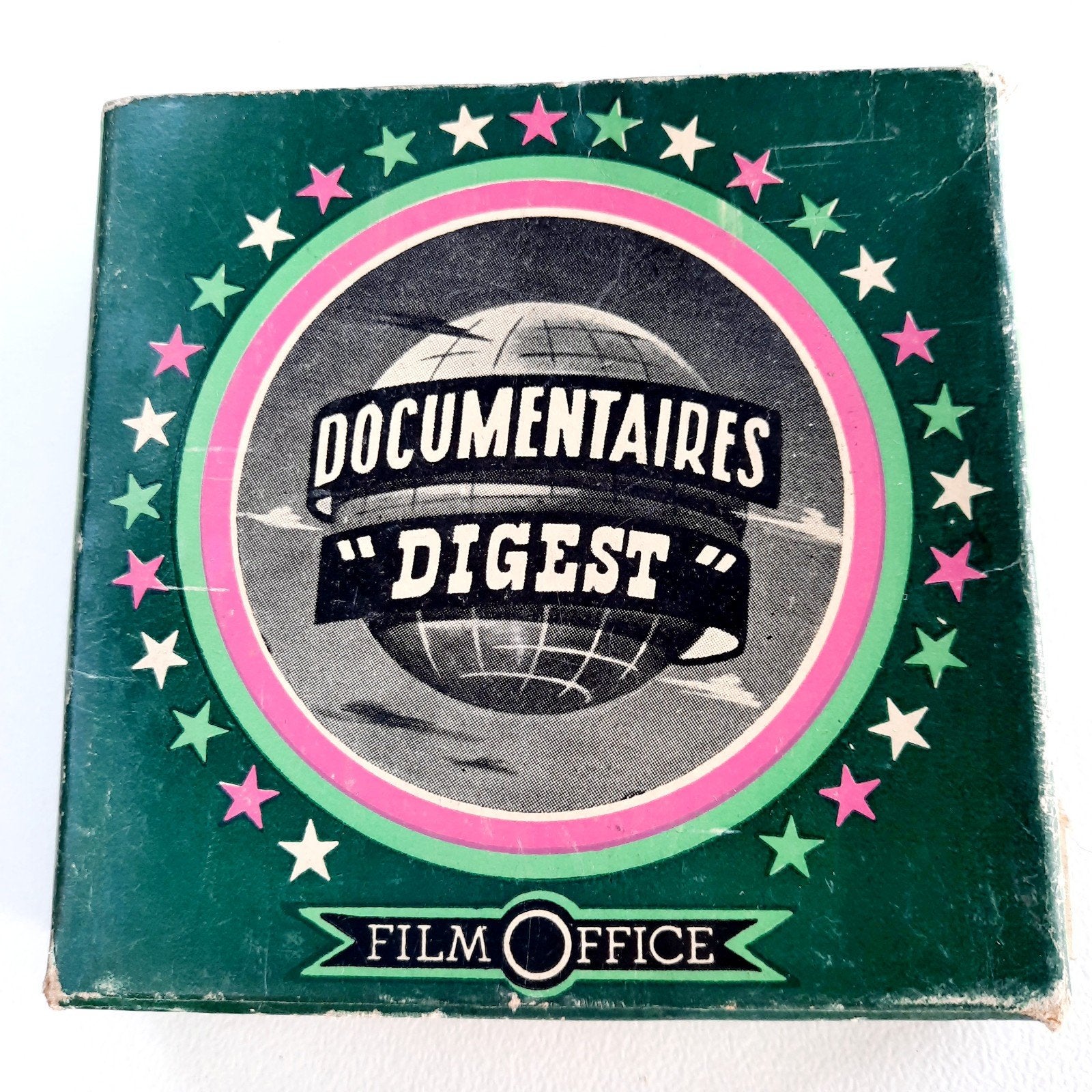 Vintage 8mm film 'Bataille du Sinai' - Documentaires Digest, Audio, Tv en Foto, Filmrollen, Ophalen of Verzenden, 8mm film