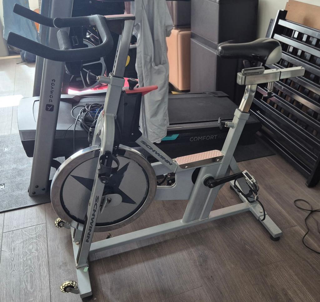 Schwinn Spinningfiets - indoor fiets, Ophalen, Gebruikt, Spinningfiets, Metaal