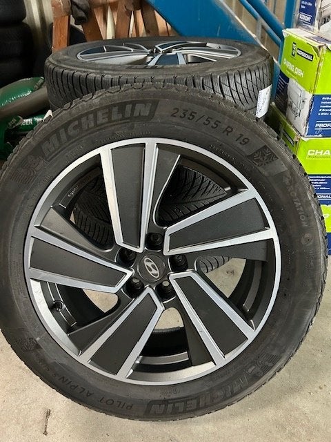 Winterbanden Ioniq 5 235/55 R19, Auto-onderdelen, Gebruikt, Winterbanden, 235 mm, Band(en)