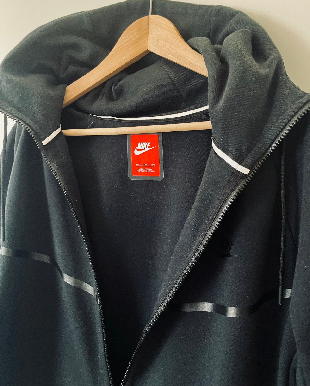 Nike Air hoodie/sweater heren maat XXL, Kleding | Heren, Ophalen of Verzenden, Zo goed als nieuw, Zwart, Trui of Vest