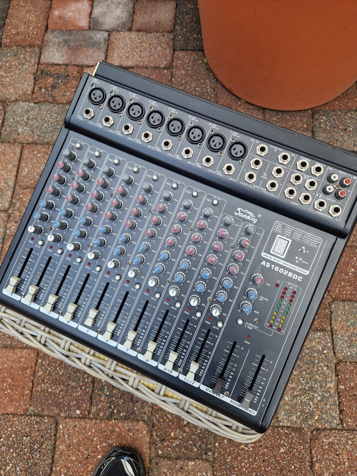 Powermixer, Ophalen
