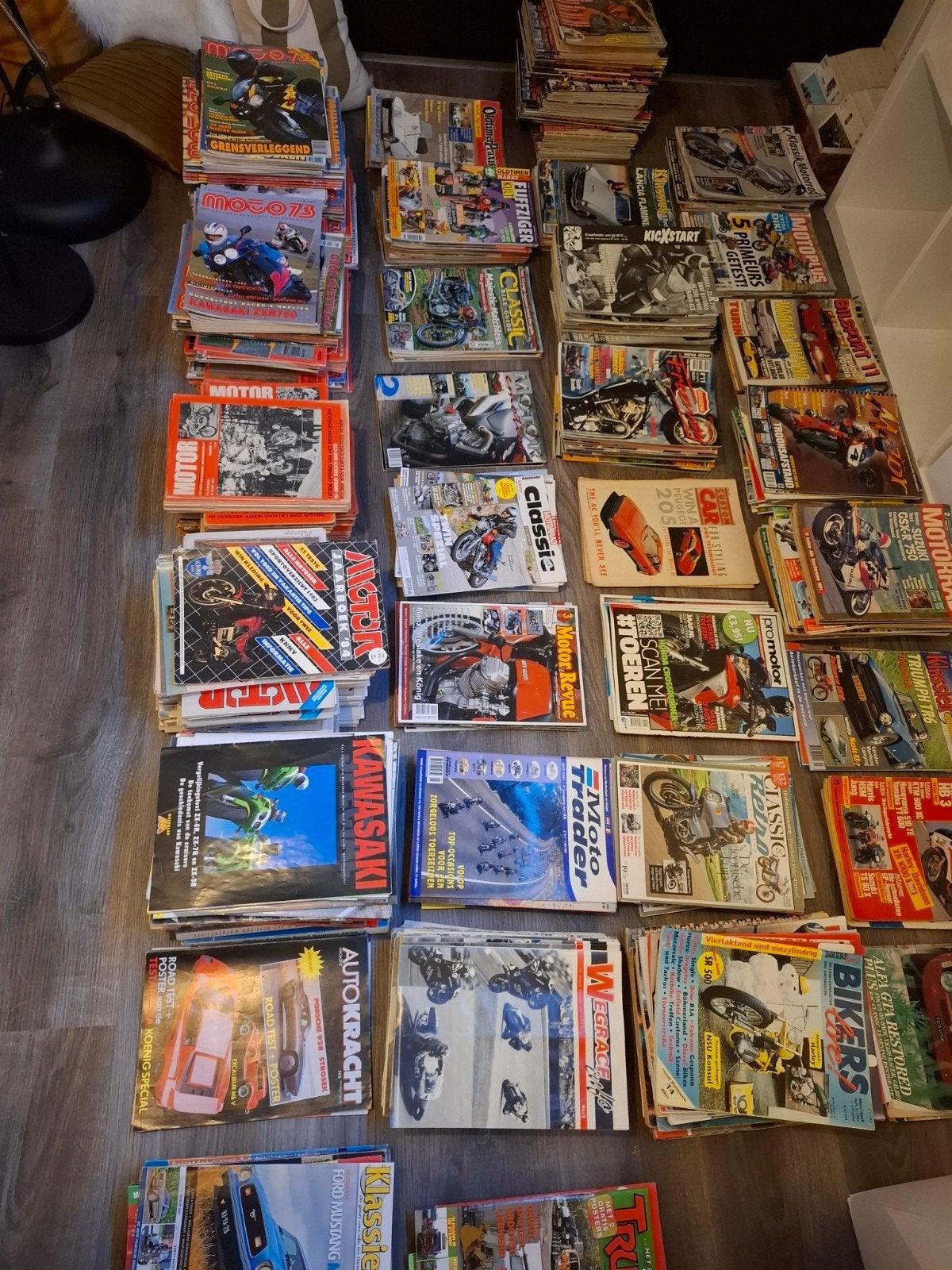 Grote collectie motor/auto tijdschriften, Ophalen, 1980 tot heden, Buitenland, Tijdschrift