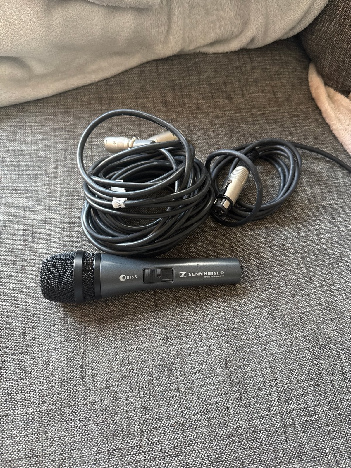 Sennheiser E835S zangmicrofoon met snoer, Ophalen of Verzenden, Gebruikt, Zangmicrofoon