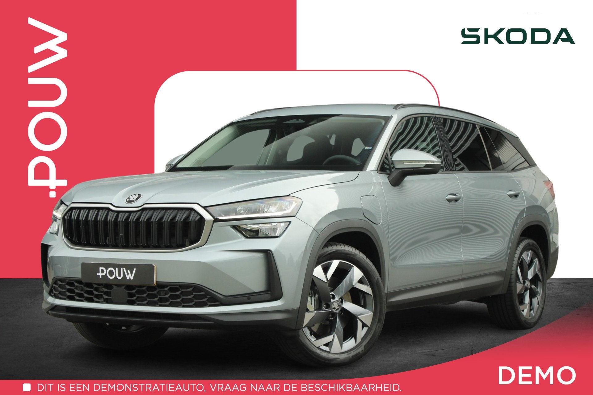 Skoda Kodiaq 1.5 TSI 204pk PHEV Edition | Trekhaak | 19" Vel, Auto's, 12 maanden, Stof, 4 cilinders, 26 kWh