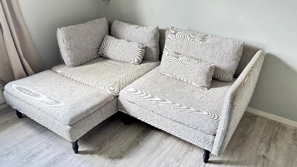 Bank IKEA SÖDERHAMN, Ophalen, Gebruikt, 125 tot 150 cm, Tweepersoons