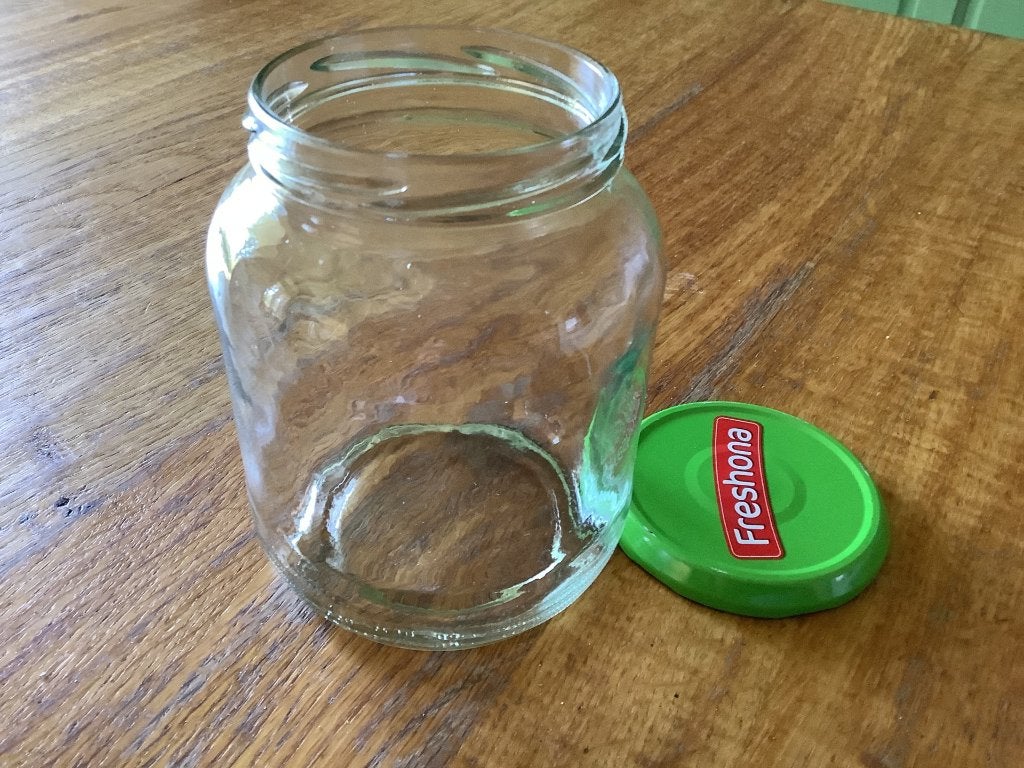 Inmaakpotten, Voorraadpot, Ophalen of Verzenden, Gebruikt, Glas