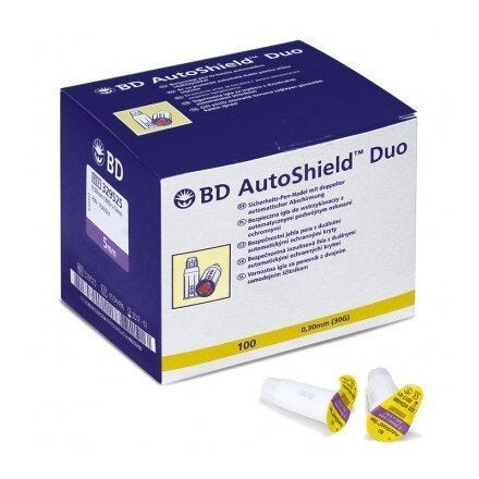 5 mm veiligheidsnaalden voor insulinepen BD Autoshield Duo, Diversen, Ophalen of Verzenden, Nieuw