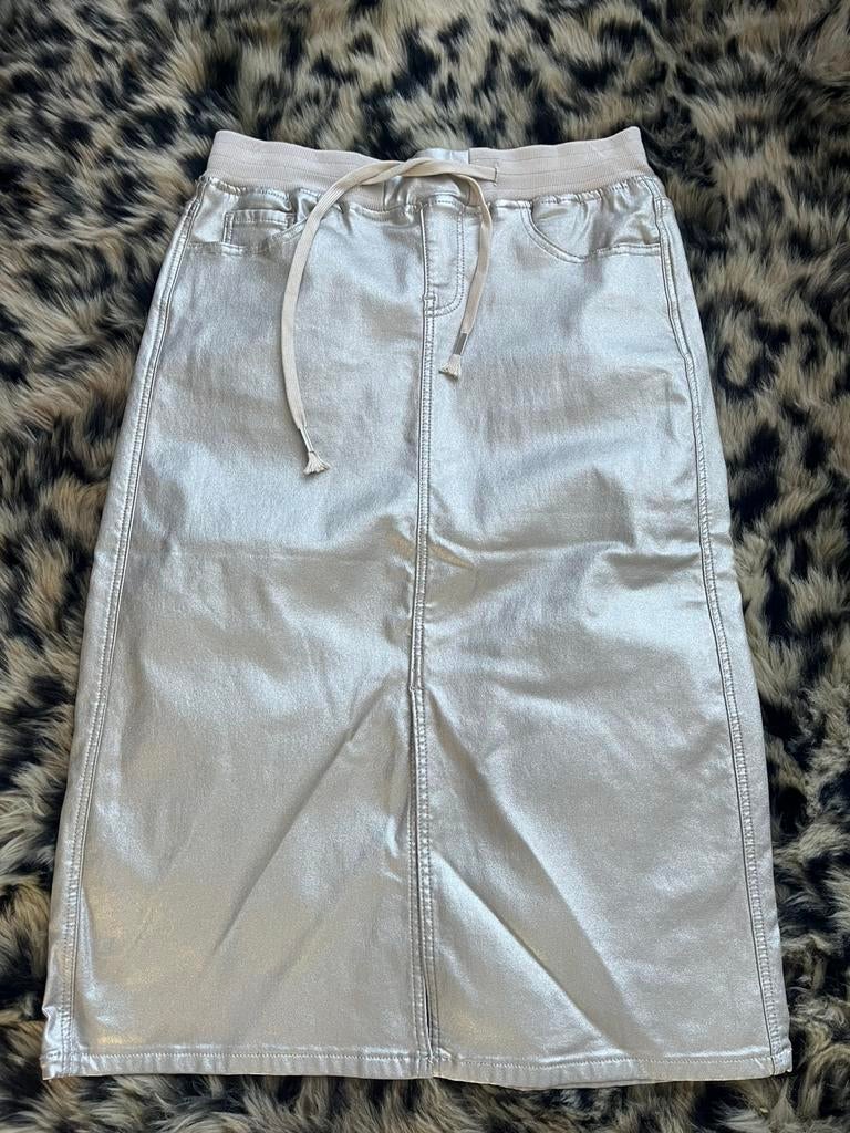 * nieuw* Zac&Zoe lederlook goud/ champagne rok, Maat 38/40 (M), Overige kleuren, Nieuw, Ophalen of Verzenden