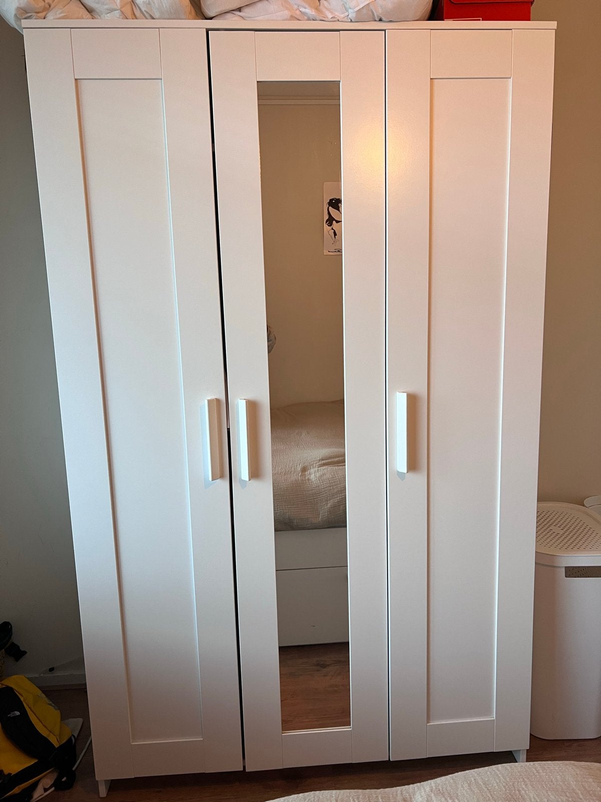 Ikea Brimnes kledingkast met spiegeldeur