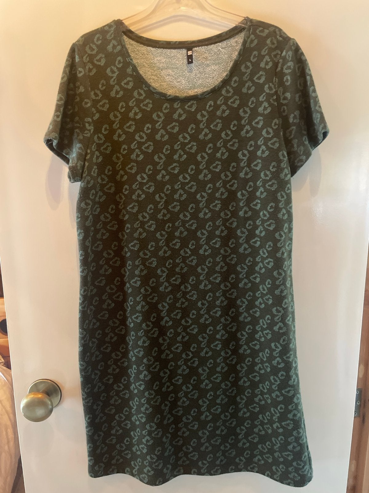 Hema Jurk met luipaardprint - Maat L, Maat 42/44 (L), Ophalen of Verzenden, Gedragen, Boven de knie