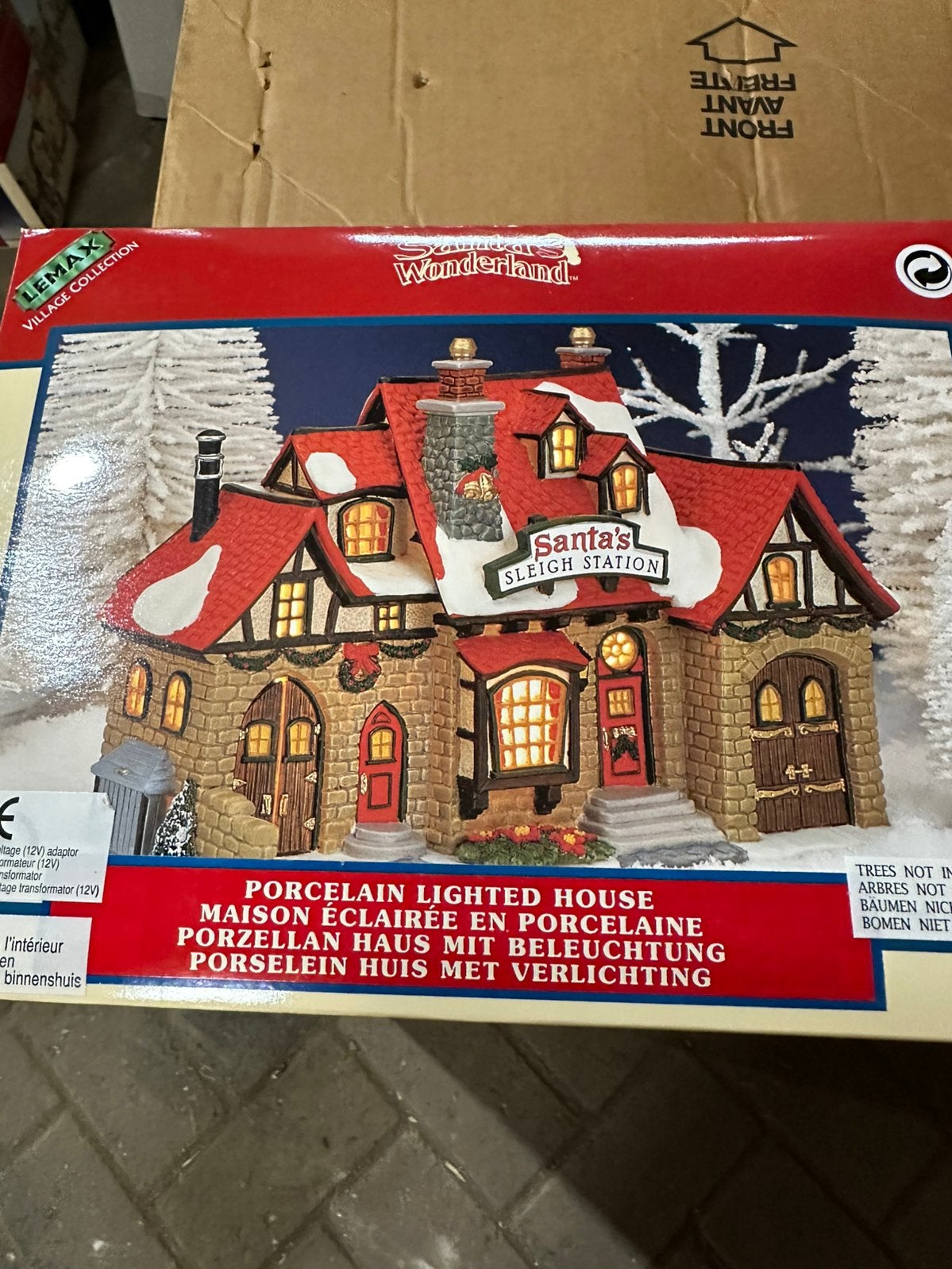 Kersthuis, Diversen, Kerst, Ophalen of Verzenden, Zo goed als nieuw