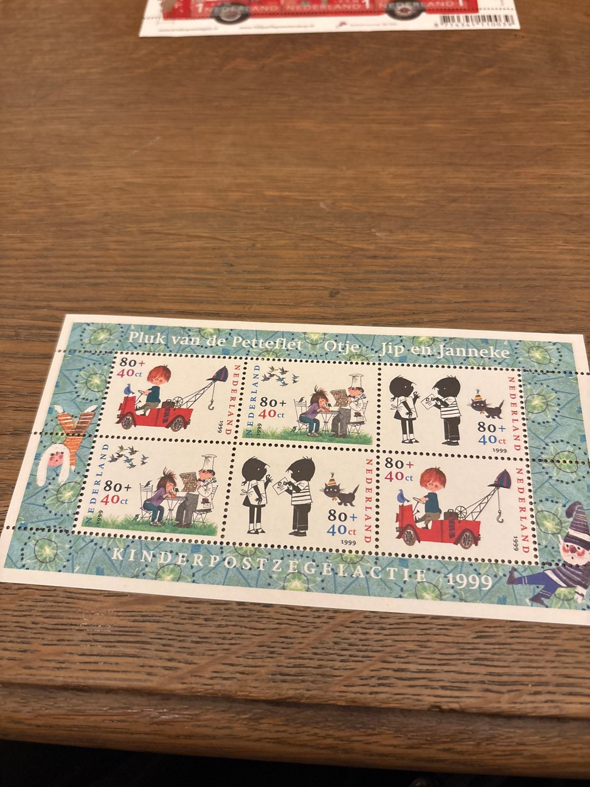 Jip en Janneke Kinderpostzegels 1999 - Postfris velletje, Ophalen of Verzenden, Na 1940, Postfris
