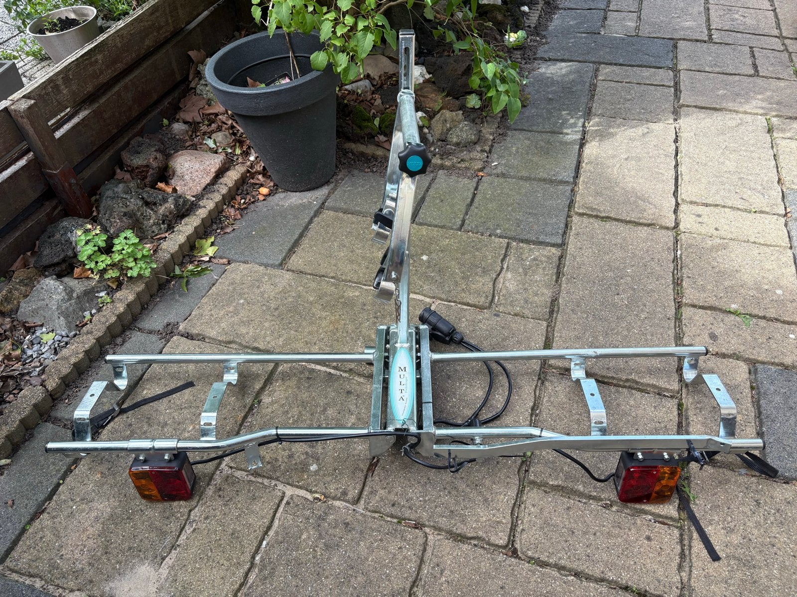 Multa fietsendrager voor 2 fietsen, Ophalen, 2 fietsen, Gebruikt, Trekhaakdrager
