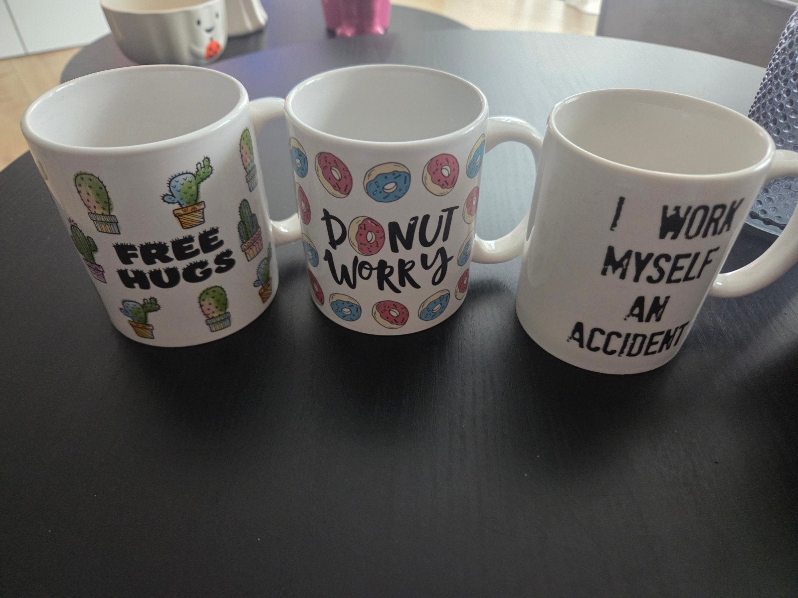 Leuke mokken met diverse prints - nieuw, Ophalen, Keramiek, Mok, Zo goed als nieuw