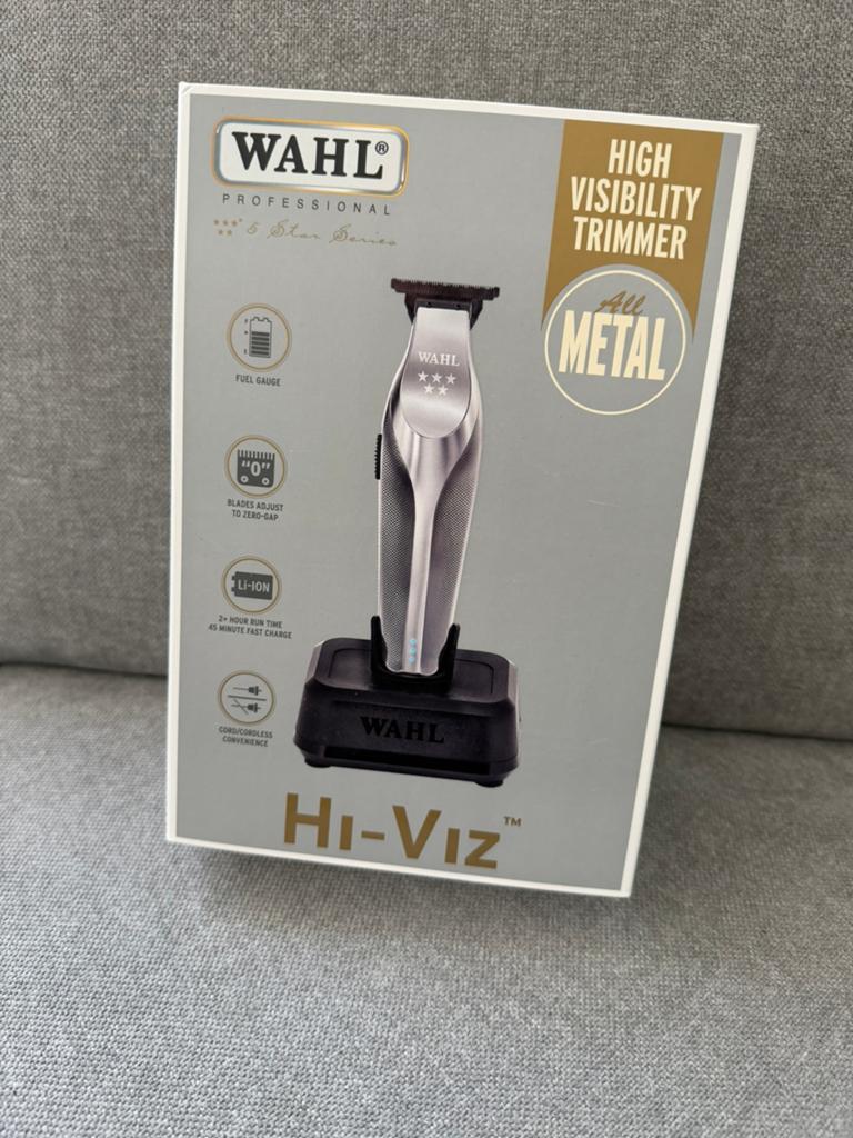 Wahl Hi-Viz metal Trimmer, Ophalen of Verzenden, Zo goed als nieuw, Tondeuse