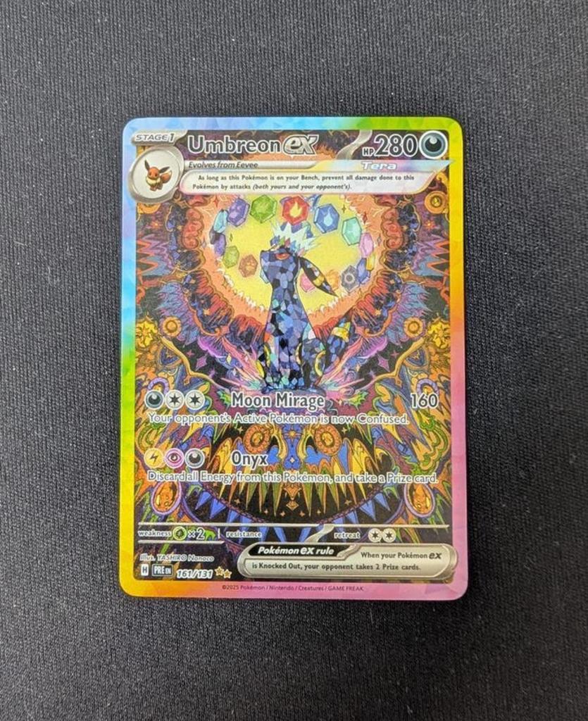 Umbreon EX Pokémon Kaart mint, Hobby en Vrije tijd, Verzamelkaartspellen | Pokémon, Ophalen of Verzenden, Nieuw, Losse kaart, Foil