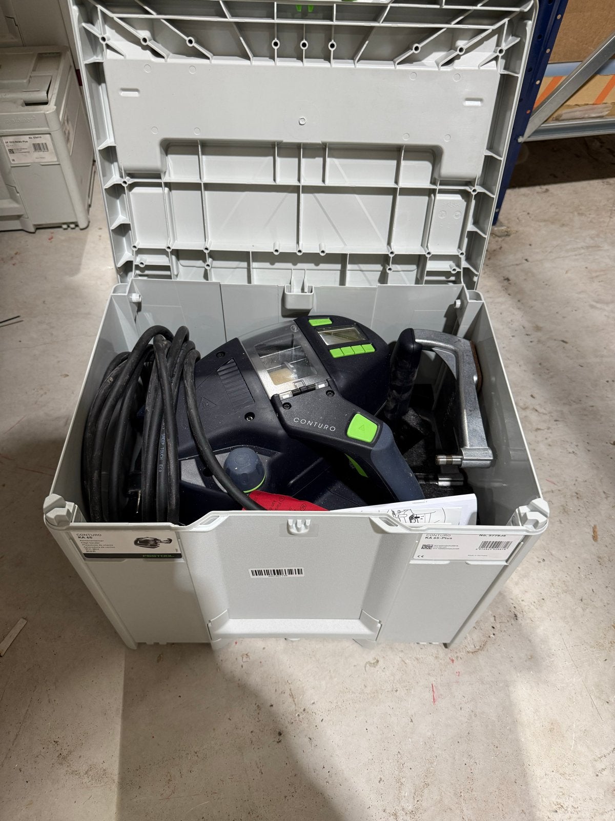Festool Conturo KA 65-Plus Kantenlijmer in Systainer, Ophalen of Verzenden, Zo goed als nieuw