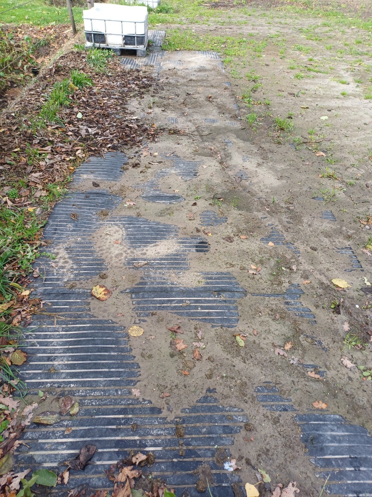 9 x rubberen mat paddock of dierenverblijf, Dieren en Toebehoren