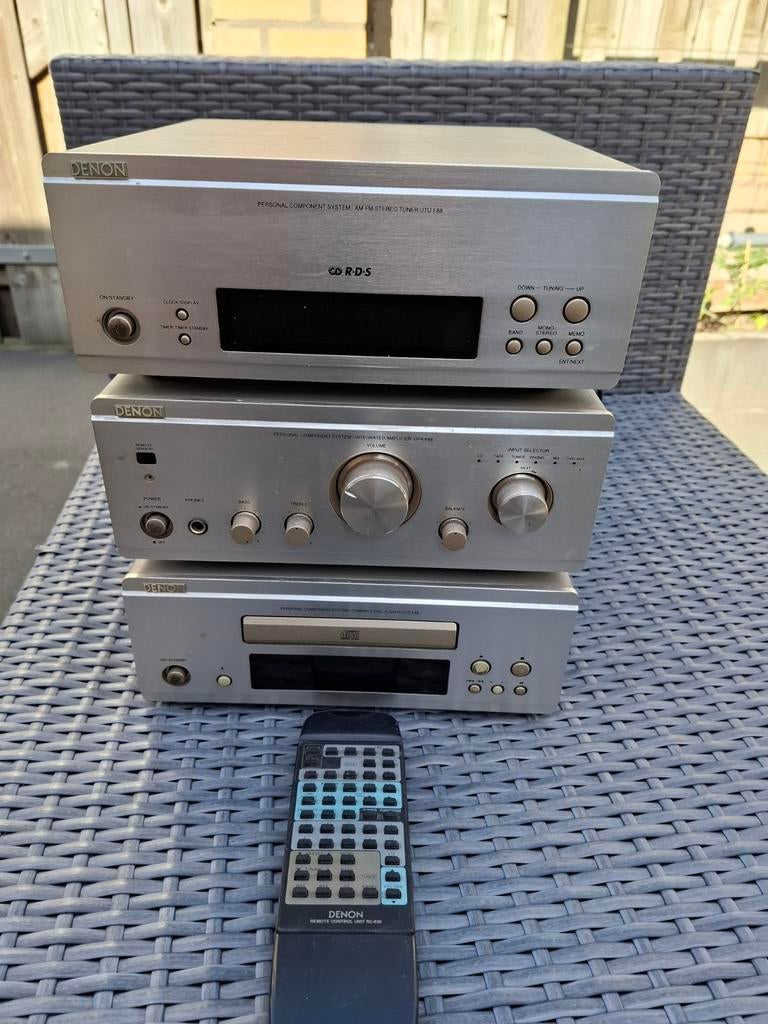 Denon stereo toren met afstandsbediening, Ophalen, Denon