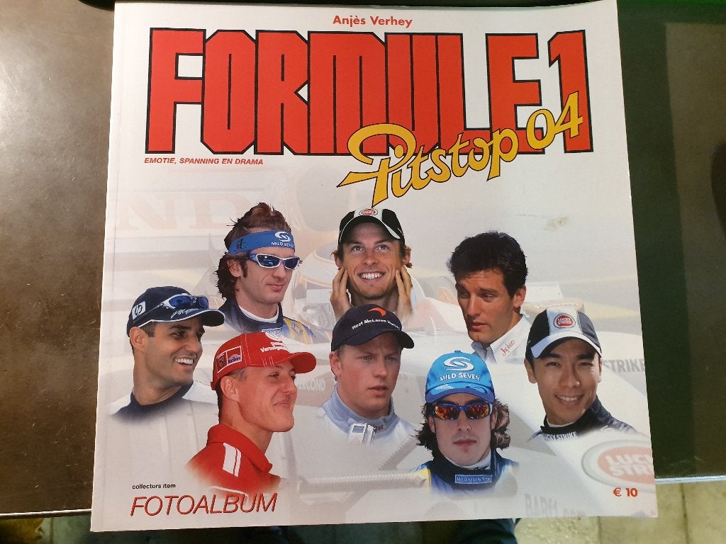 Formule 1 pitstop 04 anjes verhey, Ophalen, Zo goed als nieuw, Formule 1